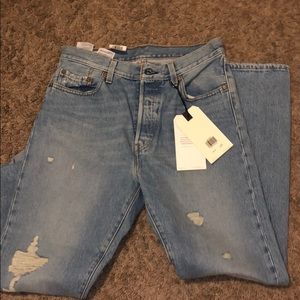 Brand New Levi’s Straight Leg Boyfriend Jeans